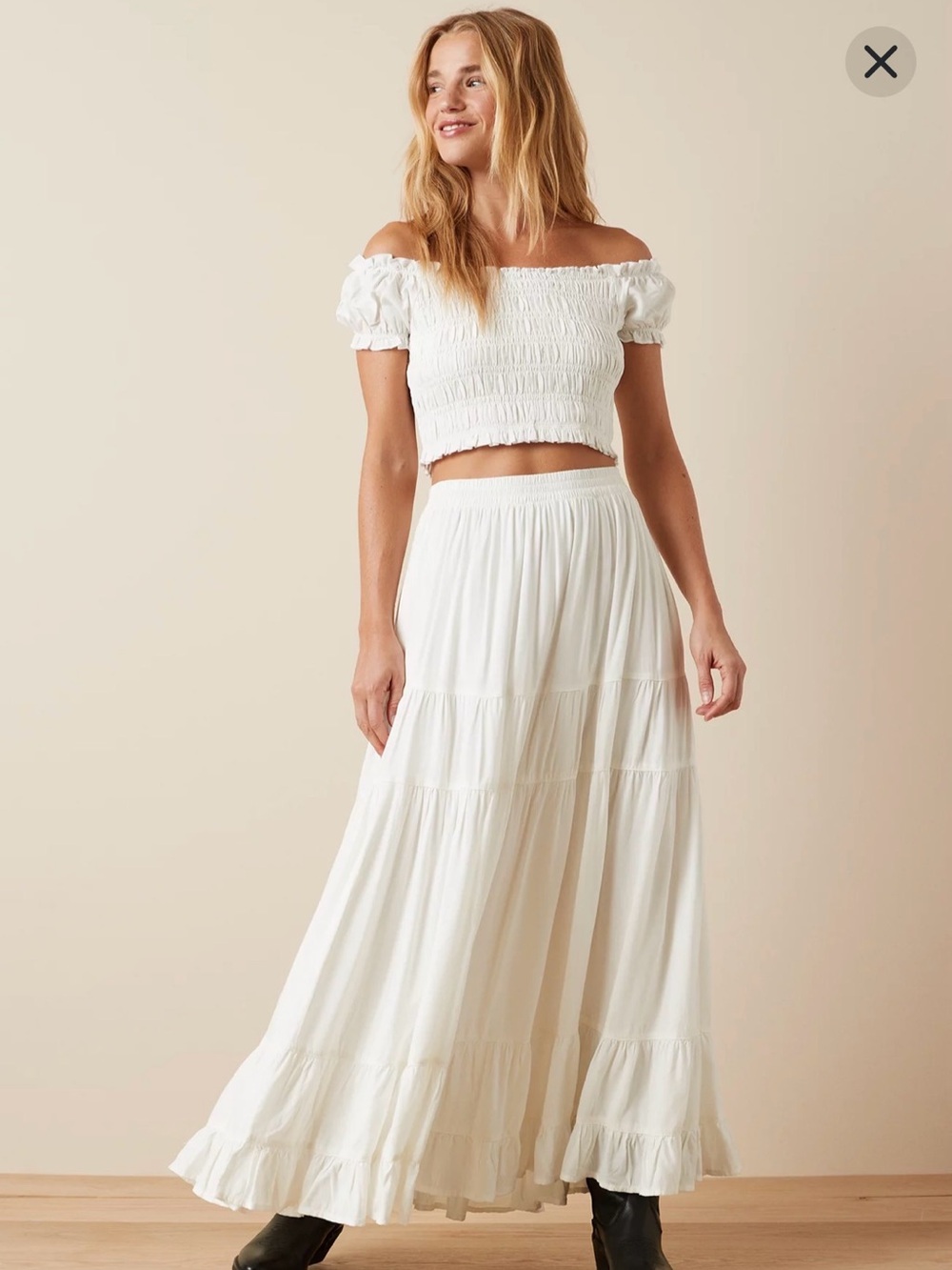 AE TIERED SKIRT